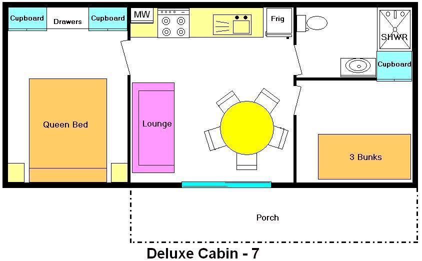 Mollymook Caravan Park Hotel Bilik gambar